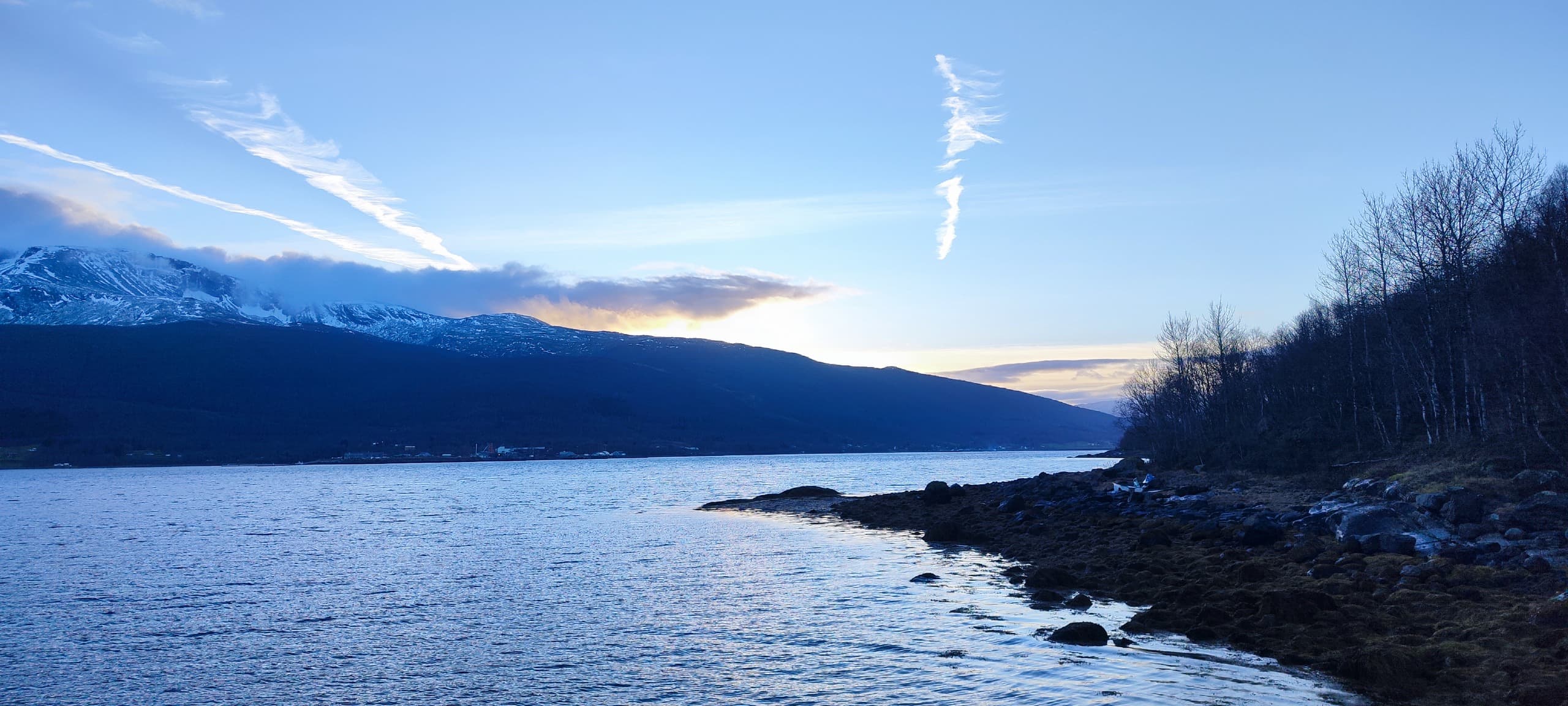 Winterlicht bei Ballangen